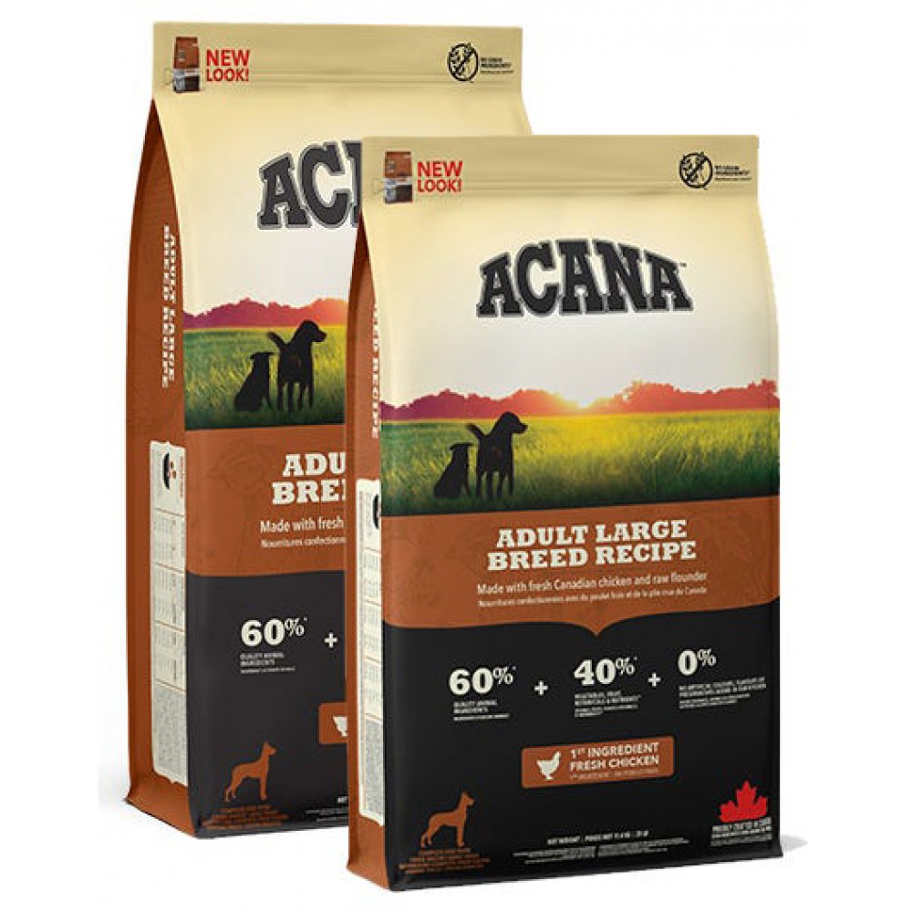 Сухой корм для взрослых собак крупных пород Acana Adult Large Breed Recipe