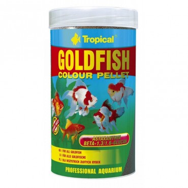Сухий корм для золотих рибок Tropical Goldfish Color Pellet 250 мл/90 гр (60474)