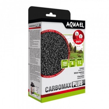 Вкладиш в акваріумний фільтр – активоване вугілля Aquael CarboMax plus 1 л (106615 /5399)